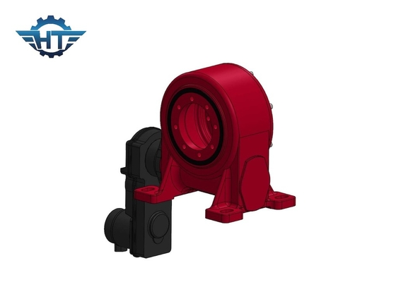 Wewnętrzny twardy zatrzymanie ± 60° Worm Gear Slew Drive z samodzielnym blokowaniem i precyzją 0,15 stopnia