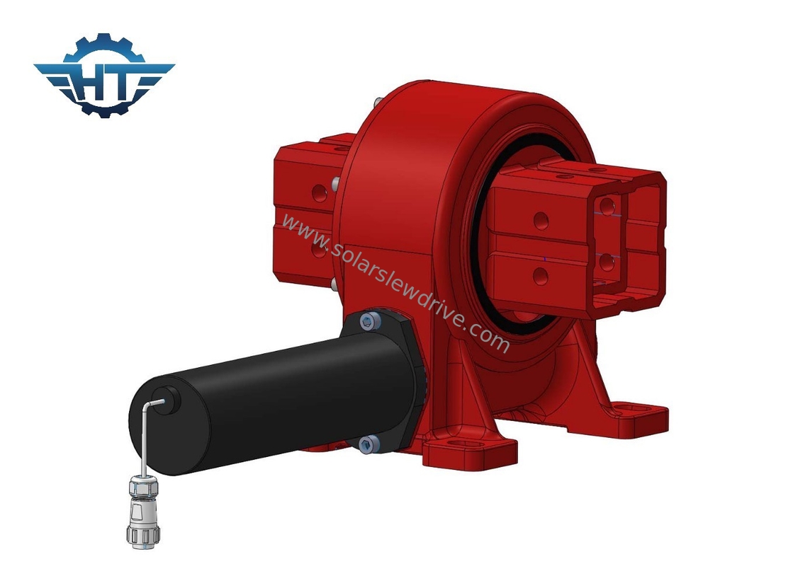 Jednoosiowy Solar Tracker Slew Drive z silnikiem elektrycznym w Pv Solar Tracking System